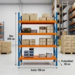 Rack Industrial 400KG - Imagen 4